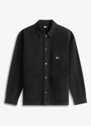 Tommy Hilfiger Oversized fit overshirt met borstzak