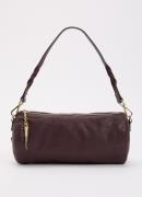 ba&sh Beni schoudertas van lamsleer