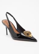 Kurt Geiger Large Eagle slingback van leer