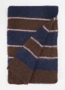 SAMSØE SAMSØE Jeanne fijngebreide sjaal in alpaca wolblend met streepp...