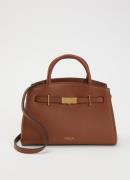 DeMellier The Small Hudson handtas van leer met afneembare schouderrie...