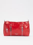 Zadig&Voltaire Sunny Moody crossbodytas van leer met verstelbare schou...