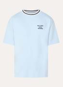 Drôle de Monsieur T-shirt met logoprint