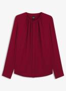 BOSS Banorah blouse in zijdeblend