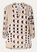 Joseph Ribkoff Tuniek met print en V-hals