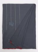 BYLIMA Ricamo sjaal met strass 200 x 75 cm