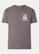 Obey Precision T-shirt met logo- en backprint