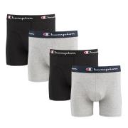 Set van 4 effen  basic boxershorts