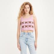 Tanktop met vlinderprint