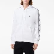 Zip-up hoodie in molton