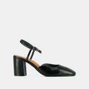 Pumps slinback in leer Danino