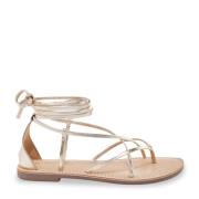 Sandalen in leer, multi-bandjes Djoya