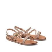 Leren sandalen Batresse