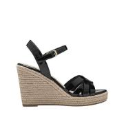 Sandalen met sleehak