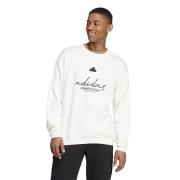 Sweater met ronde hals en dubbel logo