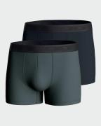 Set van 2 effen boxershorts