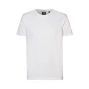 Effen T-shirt met ronde hals