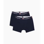 Set van 2 effen basic boxershorts