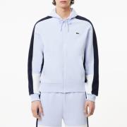 Zip-up hoodie coloblock in molton