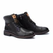 Leren bottines met veters York