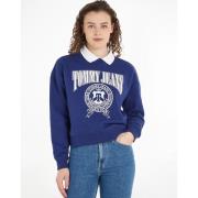 Sweater met print vooraan