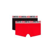 Set van 2 lange effen boxershorts