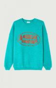 Sweater met ronde hals en logo DOVEN