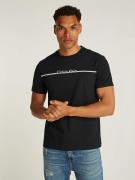 T-shirt met ronde hals en logo