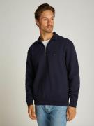 Sweater met halve rits, in fleece