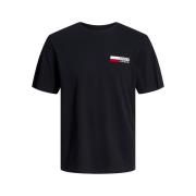 T-shirt met ronde hals jjecorp logo