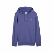 Hoodie met vierkant geborduurd logo