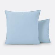 Effen kussensloop in gewassen katoen, Scenario