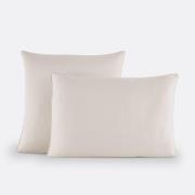 Kussensloop in katoensatijn, Opale