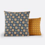 Bedrukte kussensloop, Wax