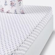 Hoeslaken in gewassen linnen, Jeanne