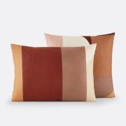 Kussensloop in gewassen satijnkatoen, Marjorie