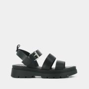Sandalen in leer Priame , chunky zool