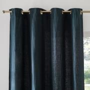 Linnen gordijn met oogjes, Elba