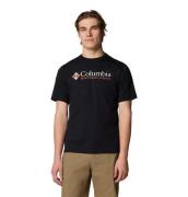 T-shirt met korte mouwen en logo op borst essentiel