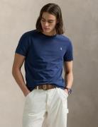 T-shirt met ronde hals Custom Slim Fit