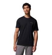 T-shirt met korte mouwen en logo op de rug North Cascades