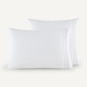 Kussensloop in perkalkatoen, Florentina