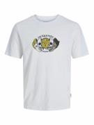 T-shirt met ronde hals en print