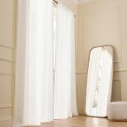 Dikke linnen gordijn, verborgen lussen, Cedal