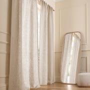 Dikke linnen gordijn, verborgen lussen, Cedal