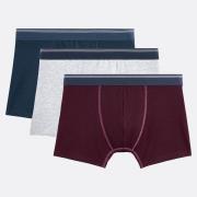 Set van 3 boxershorts in stretch katoen