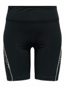 Sportfietsbroek met luipaardprint detail Mila