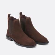 Suède leren Chelsea-bottines Corporate