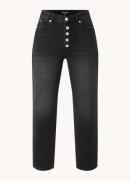 Whistles Hollie high waist straight leg cropped jeans