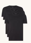 HUGO BOSS T-shirt met ronde hals in 3-pack